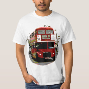 London Red Bus Routemaster Buses T-Shirt