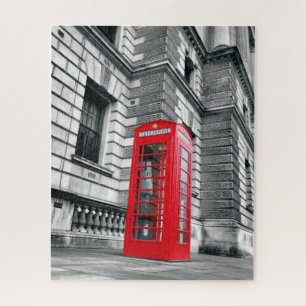 London Red Phone Box - 16x20 - 520 Stk. Puzzle