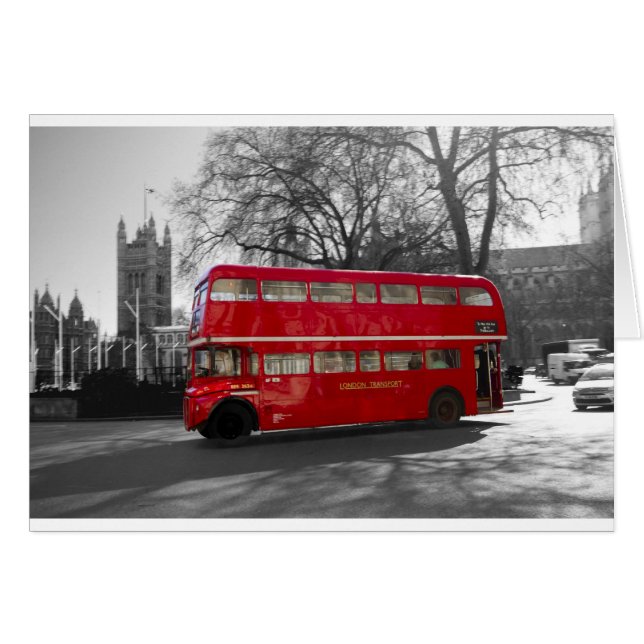 London Red Routemaster Bus (Vorderseite (Horizontal))