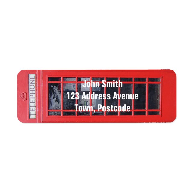 London Red Telefone Box (Vorne)