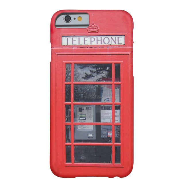 London Red Telefone Box Case-Mate iPhone Hülle (Rückseite)