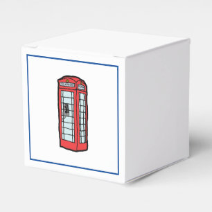 London Red Telefone Stand Iconic British Travel Geschenkschachtel