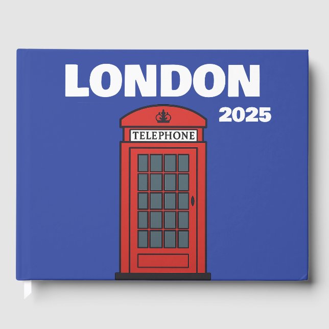 London-Reise-Couchtischbuch Gästebuch (Vorderseite)