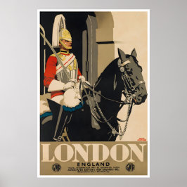 London Reiseplakat England Kunst Tourismuswerbung Poster