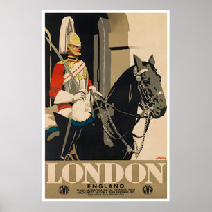 London Reiseplakat England Kunst Tourismuswerbung Poster
