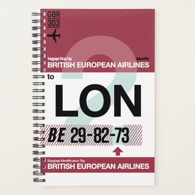 London - Reiseplaner 2026 Planer (Vorderseite)
