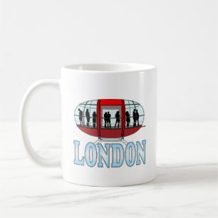 London Riesenrad England Vereinigtes Königreich Kaffeetasse