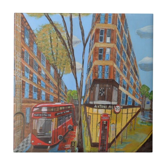 London Rosebery Avenue Tile Fliese (Vorderseite)