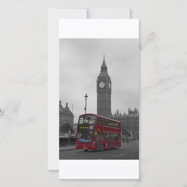 London Roter Bus (Vorderseite)