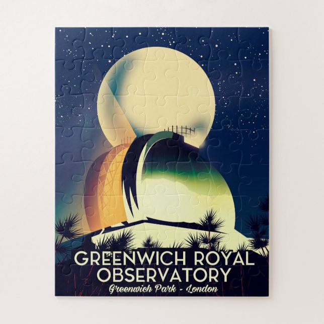 London Royal Observatory Greenwich Puzzle (Vertikal)