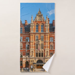 London Royal Uni bei Sonnenuntergang Badehandtuch