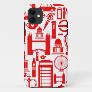 London ruft Retro Graphic an Case-Mate iPhone Hülle