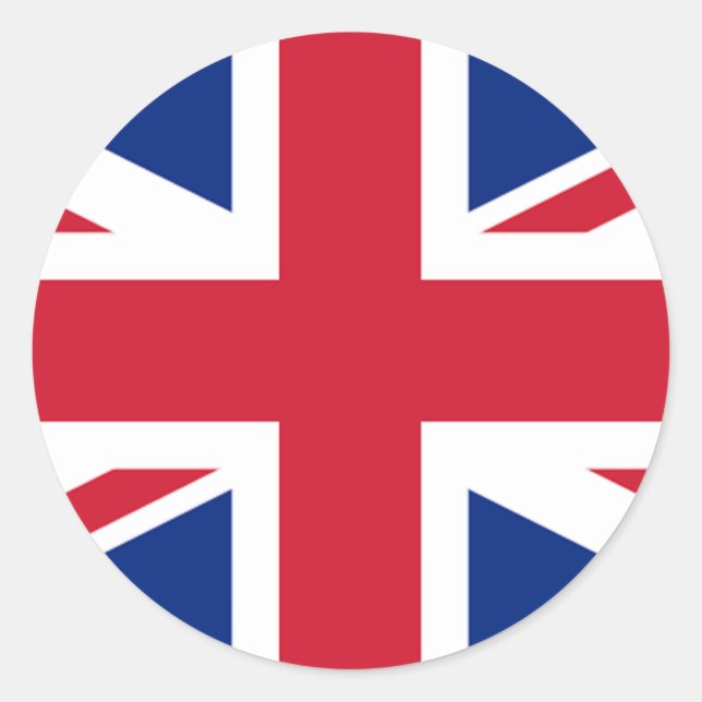London Runder Aufkleber (Vorderseite)