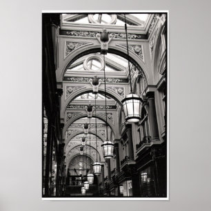 London-Säulengang Poster