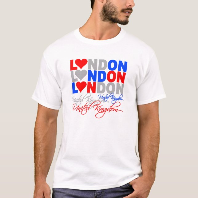 London Shirt - Stil wählen (Vorderseite)