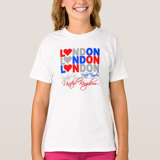London Shirt - wählen Sie Stil & Farbe (Vorderseite)