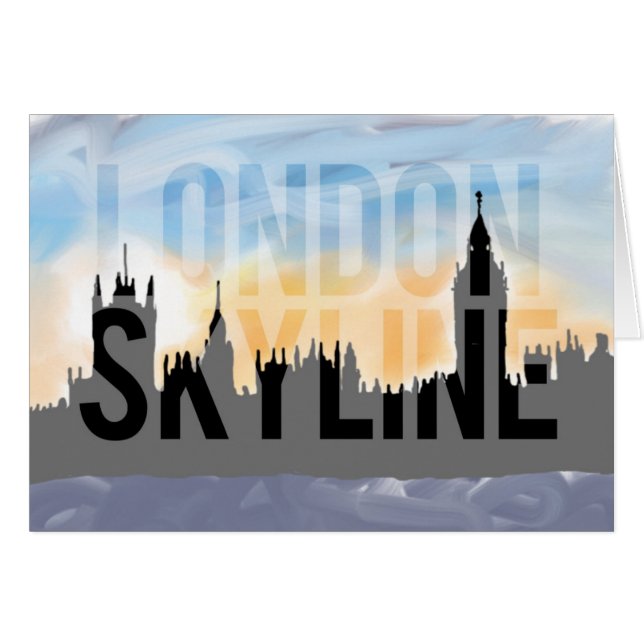 LONDON Skyline (Vorderseite (Horizontal))