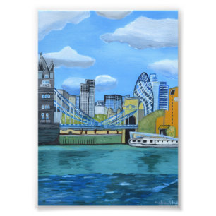 London Skyline Fotodruck