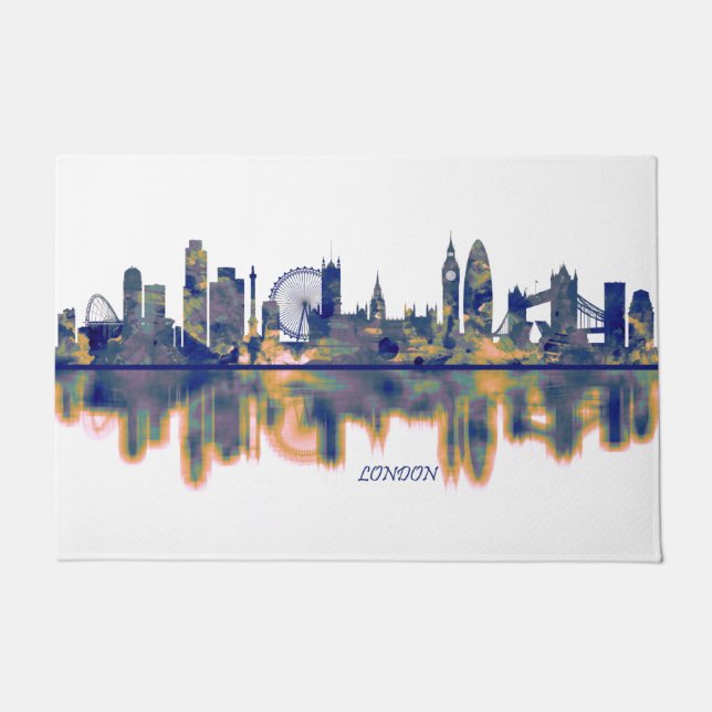 London Skyline Fußmatte (Vorderseite)