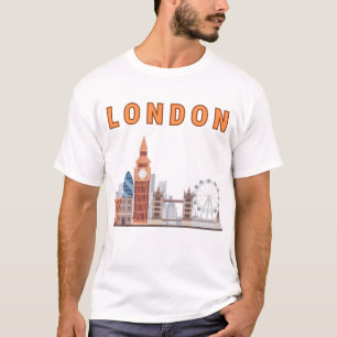 London Skyline Herren T-Shirt
