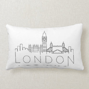 London Skyline Lendenkissen