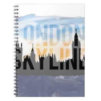 LONDON Skyline Notizblock