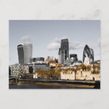 London Skyline Panorama Geschenkposter