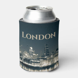 London Skyline Panorama Urban Souvenir Geschenk Dosenkühler