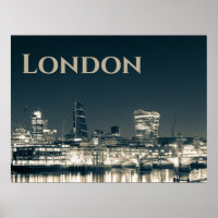 London Skyline Panorama Urban Souvenir Geschenk