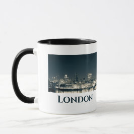 London Skyline Panorama Urban Souvenir Geschenk Tasse