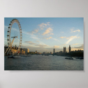 London Skyline Poster