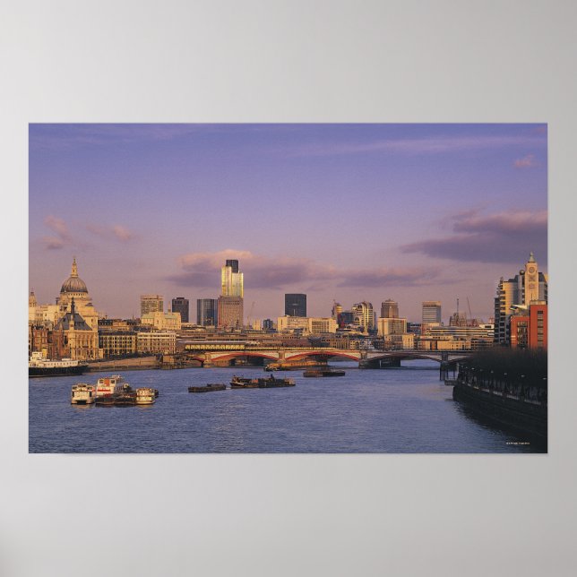 London Skyline Poster (Vorne)