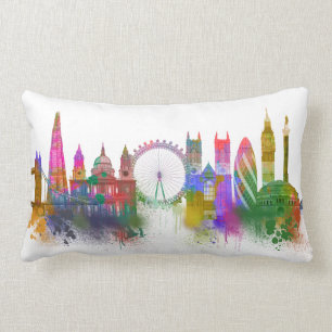 London Skyline - Rainbow Lendenkissen