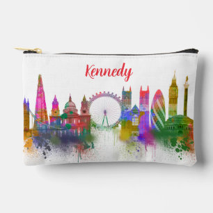 London Skyline - Rainbow Zubehörtasche