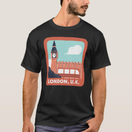 London Skyline Retro City Pride T-Shirt