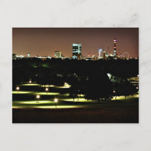 London Skyline von Primrose Hill Postkarte