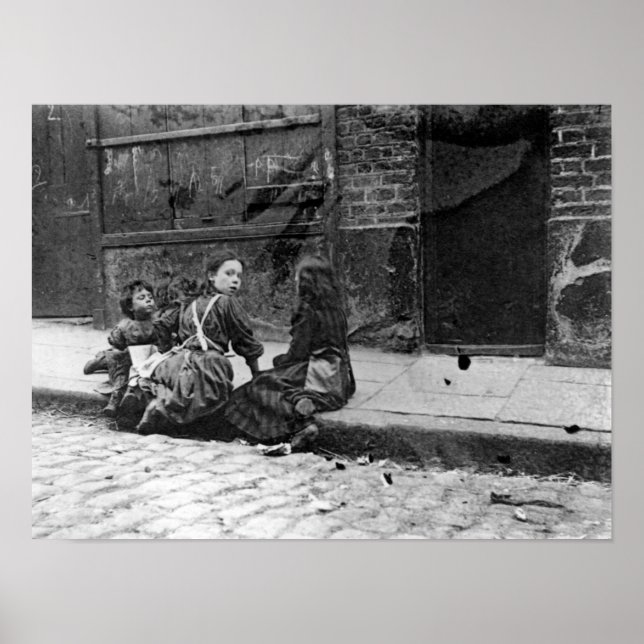 London Slums, Twine Court Poster (Vorne)