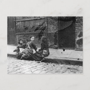 London Slums, Twine Court Postkarte