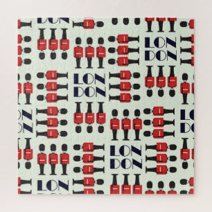 London, Soldaten, nahtlos Puzzle