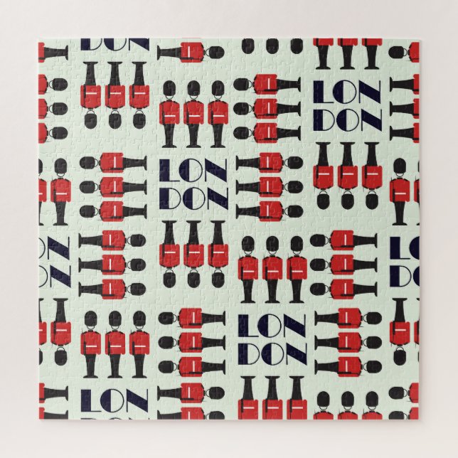 London, Soldaten, nahtlos Puzzle (Vertikal)