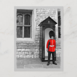 London Soldier Parade Postkarte