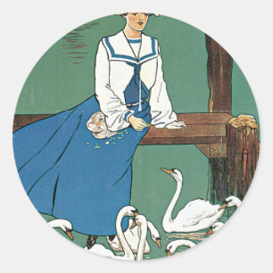 London & Southwest ~ Weymouth Runder Aufkleber