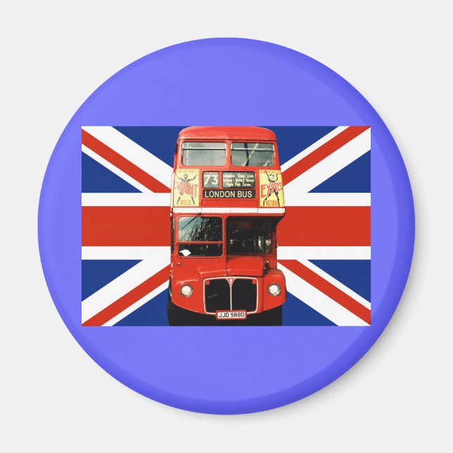 London Souvenir Kühlschrankmagnet Magnet (Vorne)