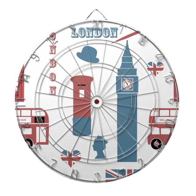 London Special Dartscheibe (vorne)