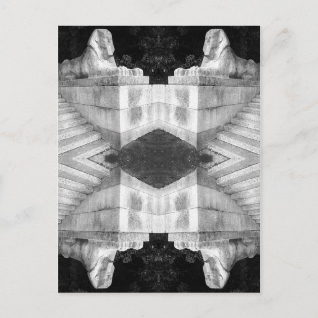 London Sphinx Postkarte (Vorderseite)