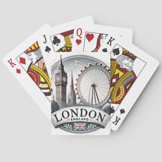 London Spielkarten (Rückseite)