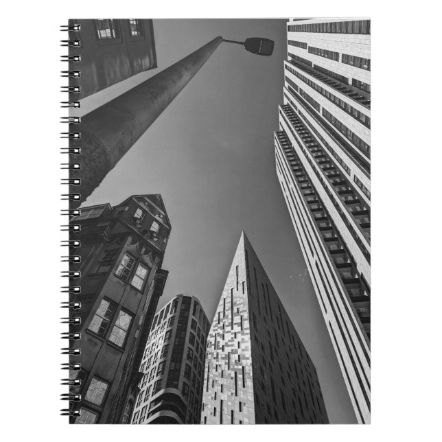 London Spiral Foto Notebook Notizblock (Vorderseite)