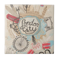 London-Stadt-Gekritzel-Kunst