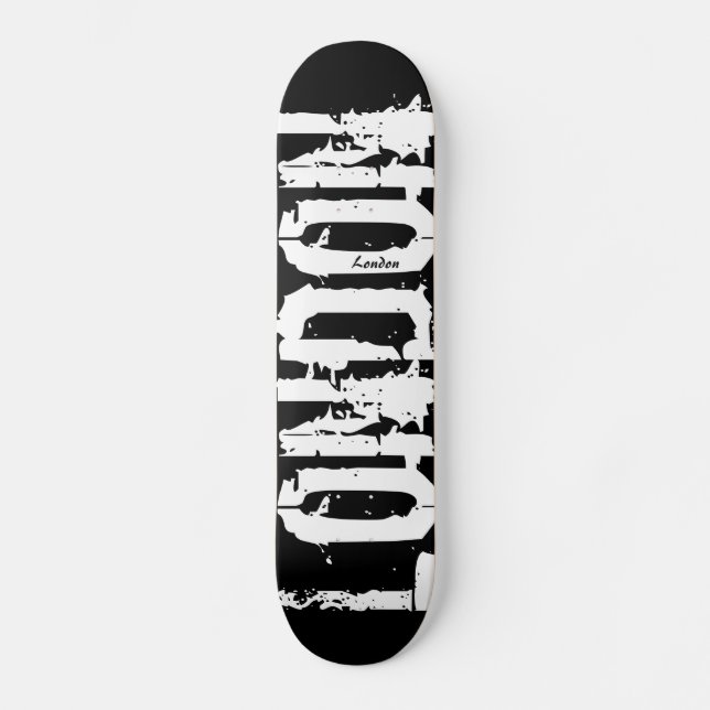 London - Städtischer Stil - Skateboard (Vorderseite)