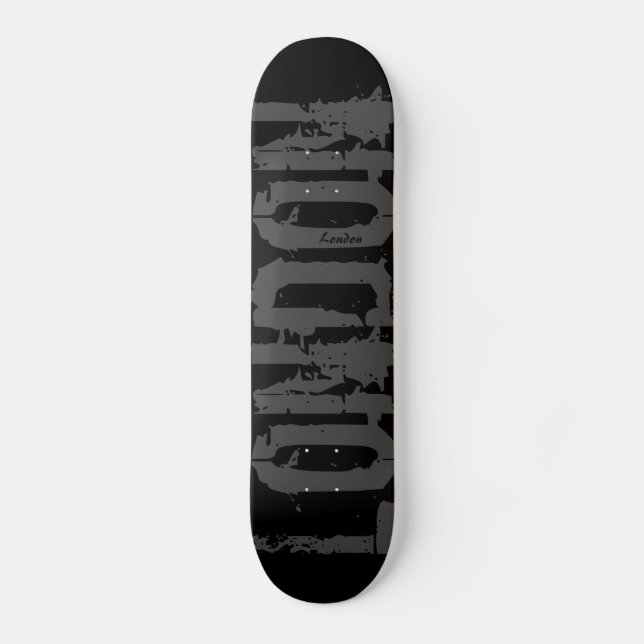 London - Städtischer Stil - Skateboard (Vorderseite)